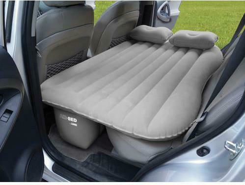 Lampa Airbed Car Inflatable Mattress Air-Bed Inflatable Mattress 145x90x45cm Gray in Gray Color