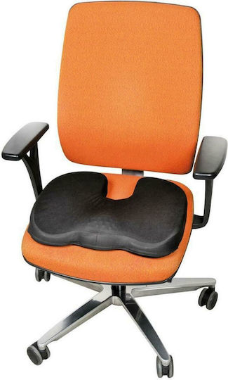 Lampa Ergo Seat Contour Car Pillow Seat Cushion with Gel and Memory Foam in Black Color