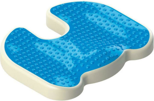 Lampa Ergo Seat Contour Car Pillow Seat Cushion with Gel and Memory Foam in Black Color