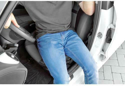 Lampa Swivel 360 Car Pillow Twister Cushion Seat Pillow 40cm in Black Color