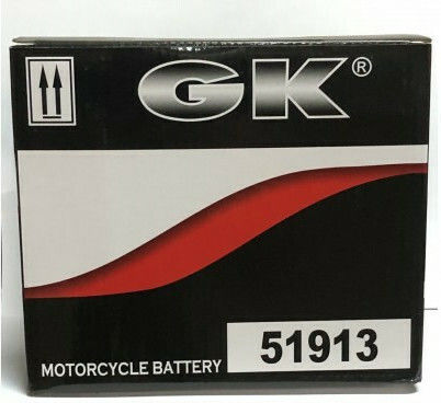 GK Motorradbatterie mit Kapazität 19Ah