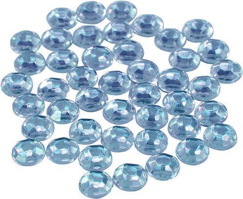 Simoni Racing Διακοσμητικά Strass Μπλε 50τμχ 8mm