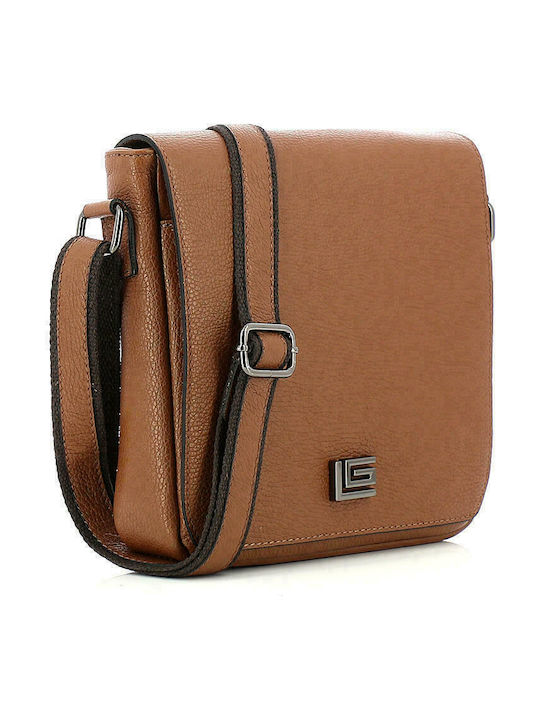 142 Pungă din piele Geantă pentru bărbați Umăr / Crossbody Tabac maro 707000000142