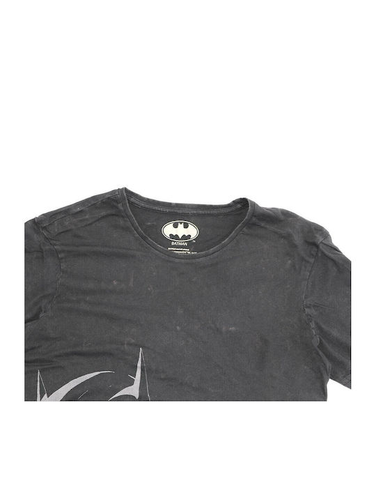 Vintage T-shirt Batman Gray Cotton BM0051