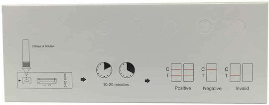 Realy Novel Coronavirus SARS-Cov-2 Antigen Rapid Test 5pcs Diagnostic Test for Rapid Detection Antigens with Nasal Sample