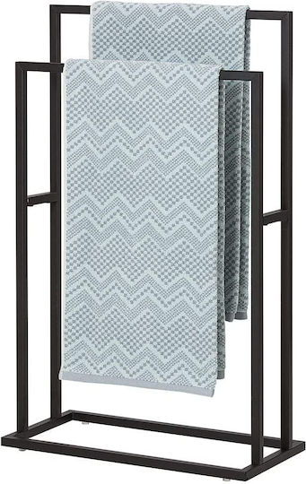 Sealskin Carre Καλόγερος Μπάνιου Διπλός ​48x79.5cm Μαύρος