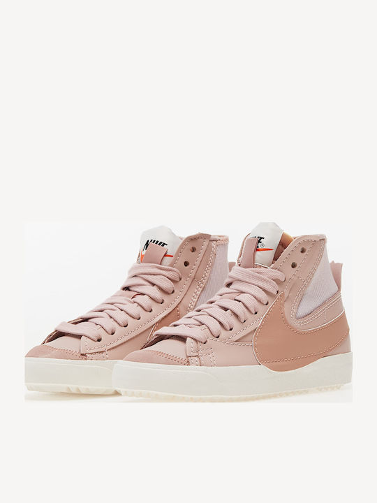 Nike Blazer Mid '77 Jumbo Sneakers Pink Oxford / Rose Whisper / Sail / Team Orange
