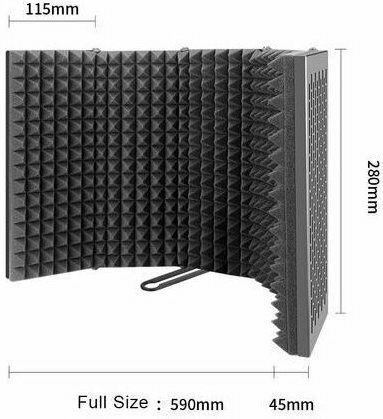 Nordic ES-100 Sound Absorbing Panel (1pcs) in Design Wedge 59cm x 28cm