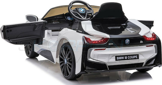 BMW I8 One-Seater with Remote Control Licensed 12 Volt White for 1+ Years