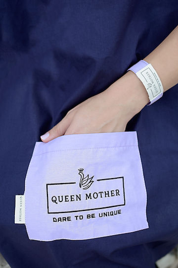 Queen Mother Ποδιά Θηλασμού Μωβ