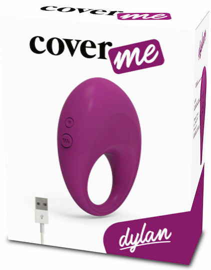 CoverMe Coverme Dylan Vibrating Cock Ring Schwanz Lila
