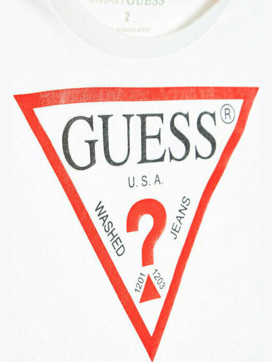Kids' Shirt Long Sleeve White