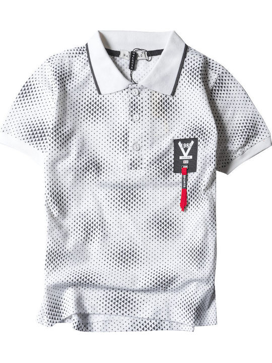Παιδικό Polo Κοντομάνικο Λευκό