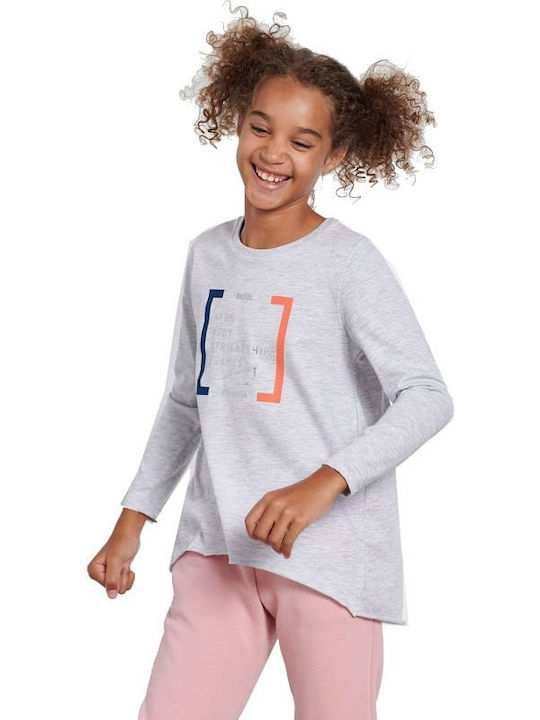 Kids' Shirt Long Sleeve Gray