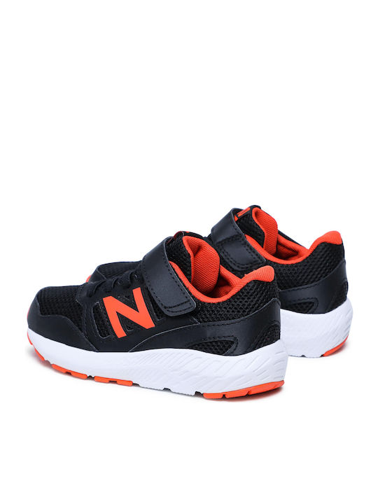 570 Kids Sneakers with Scratch Black