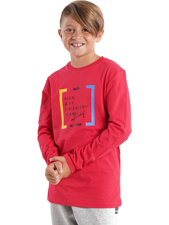 BodyTalk Kids Blouse Long Sleeve Red