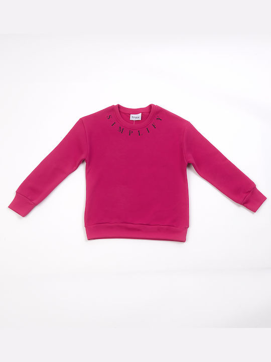 Trax Kids Blouse Long Sleeve Fuchsia Simplify