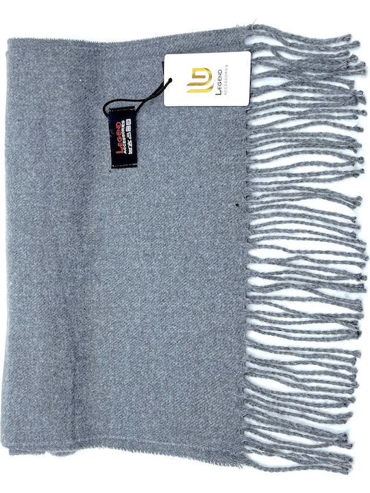 Men's Cashmere Scarf Gray