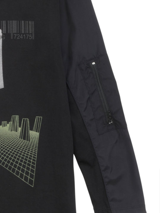 Kids' Shirt Long Sleeve Black