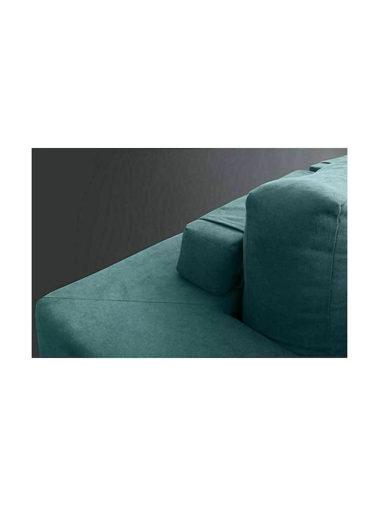 Venus Ecke Sofa mit Linker Ecke Petrol Blau 300x250cm