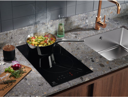 Electrolux Domino Κεραμική Εστία Αυτόνομη με Λειτουργία Κλειδώματος 29x52εκ.