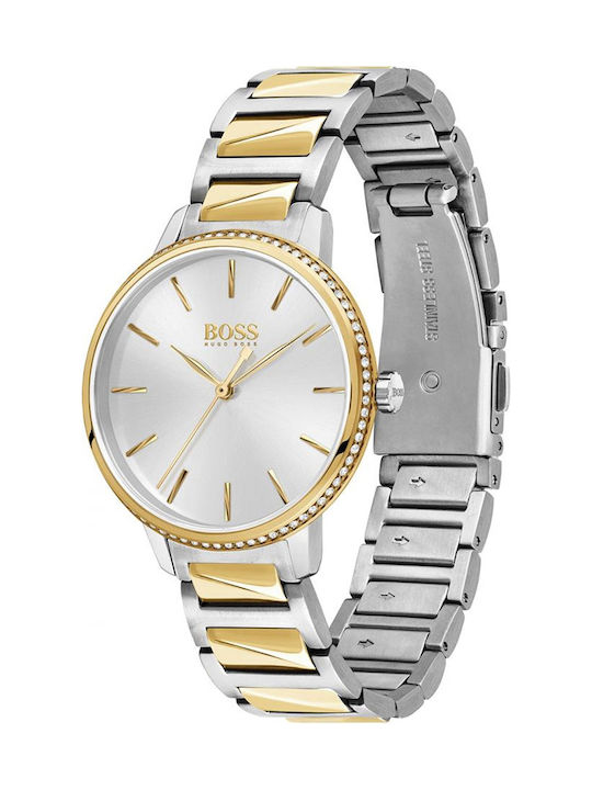 Boss Singnature Women's Watch with Metal Bracelet