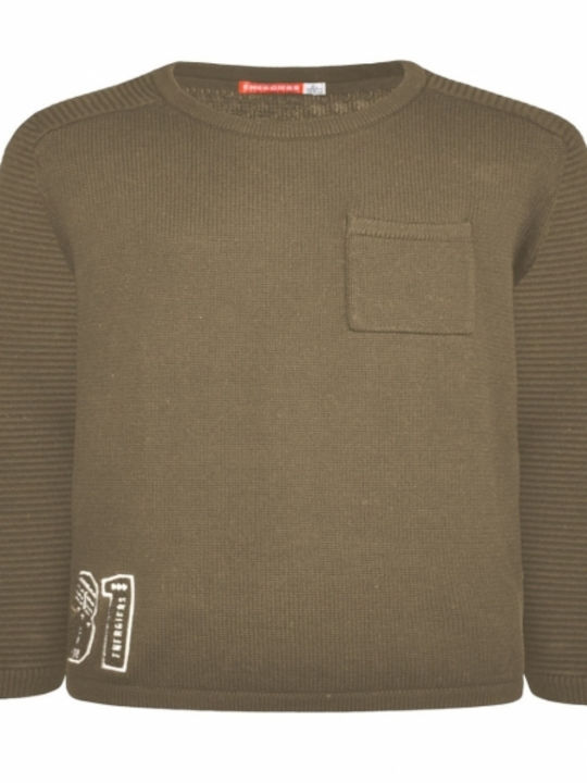 Energiers Kids Sweater Long Sleeve Khaki