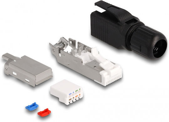 DeLock Stecker RJ-45 männlich Schwarz (86965)