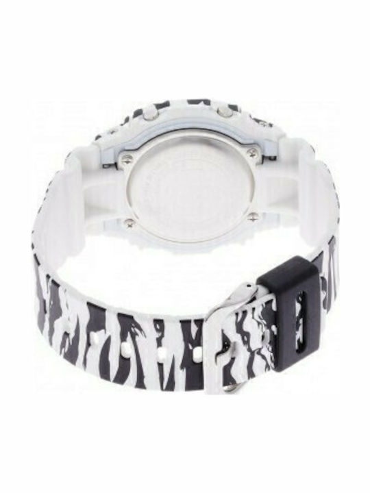 Casio G-shock Digital Women's Watch Chronograph with Metal Bracelet