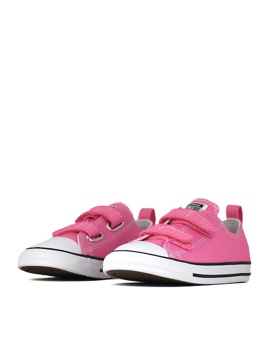 CHUCK TAYLOR ALL STAR 2V Παιδικά Sneakers με Σκρατς Ροζ