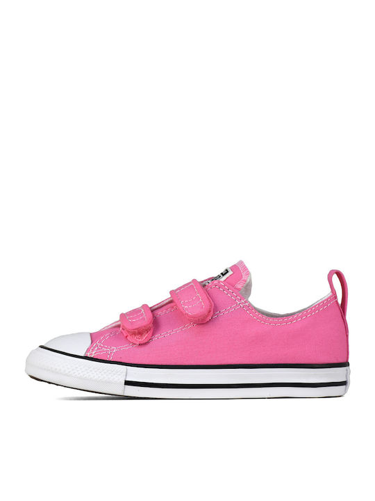 CHUCK TAYLOR ALL STAR 2V Παιδικά Sneakers με Σκρατς Ροζ