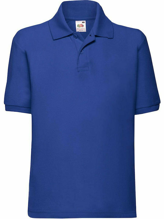 Kids' Polo Short Sleeve Royal