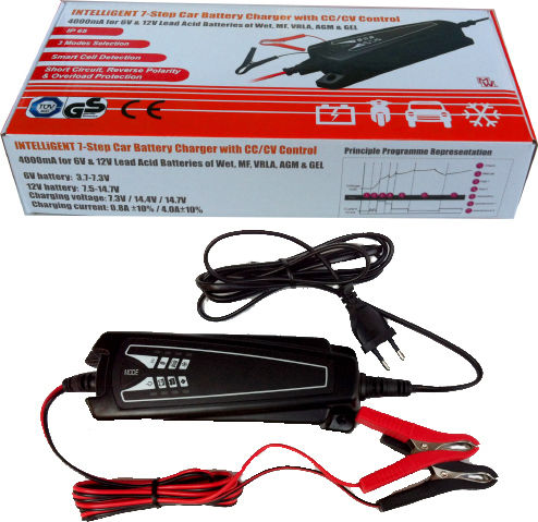 Minwa Încărcător & Întreținător Baterie Auto 12V