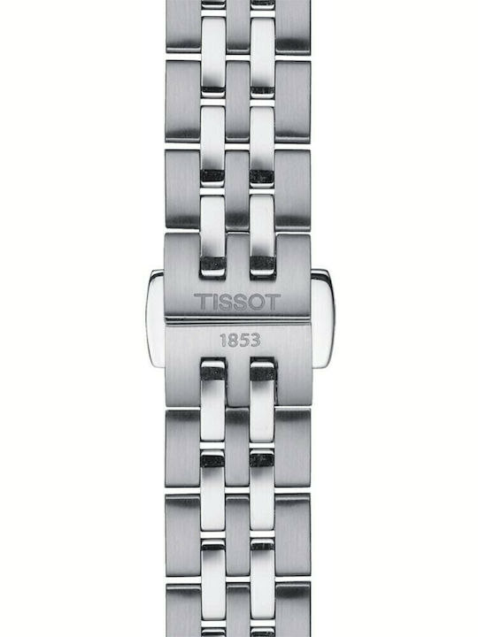 Tissot T-Classic Tradition 5.5 Women's Watch with Silver Metal Bracelet