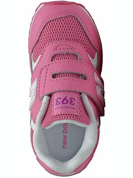 393 Kinder Sneakers Anatomisch mit Klettverschluss Rosa