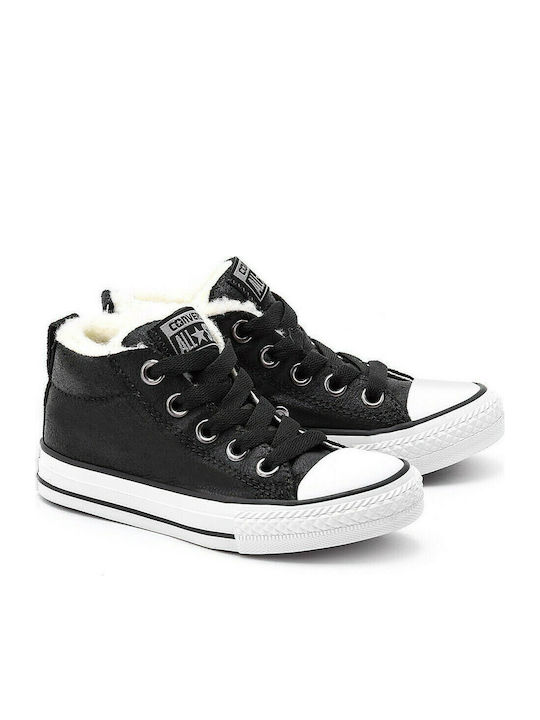 Converse Παιδικά Sneakers High για Αγόρι Μαύρα