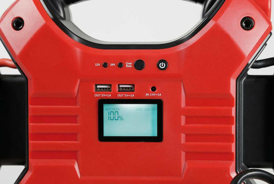 Lampa P35 Pro Tragbarer Batterie-Starter Auto & Motorrad 35000mAh mit USB Taschenlampe Power Bank 12V