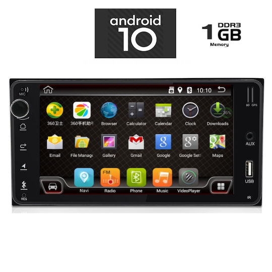 Digital IQ Car Audio System for Toyota Yaris / RAV 4 / Hilux / Corolla / Celica / Verso Subaru Trezia / Impreza / Forester 2015-2020 (Bluetooth/USB/AUX/WiFi/GPS/Apple-Carplay/Android-Auto) with Touch Screen 6.5"