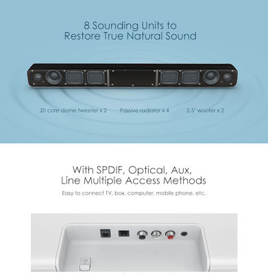 Xiaomi MDZ-27-DA Soundbar Schwarz