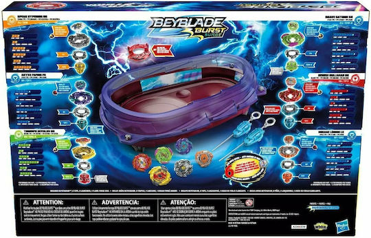 Hasbro Beyblade Burst Surge Speedstorm Slayer Showdown Battle Set For 8+ Years