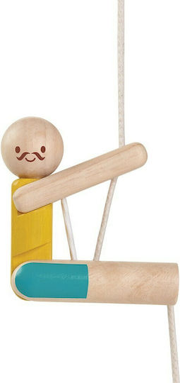 Plan Toys Ξύλινο Διαδραστικό Παιχνίδι Ακροβάτης Αναρριχητής για 3+ Ετών