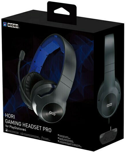 Hori Pro for PlayStation 4 Über Ohr Gaming-Headset mit Verbindung 3,5mm Schwarz
