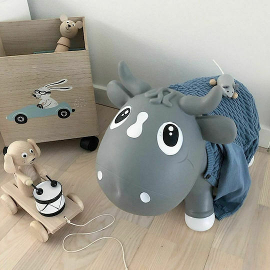 Kidzzfarm Hop Hop Cow Bella for 1+ years Years Petrol 40cm.