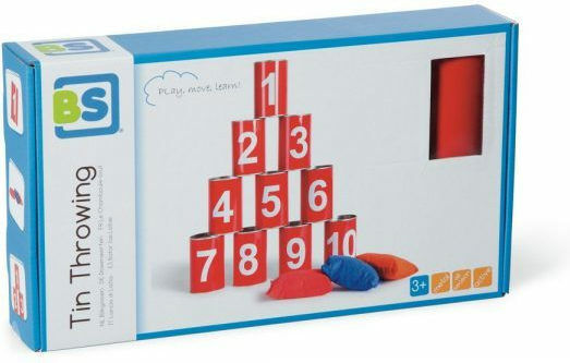 BS Toys Παιχνίδι Ρίψης Στόχου Εξωτερικού Χώρου Tin Throwing