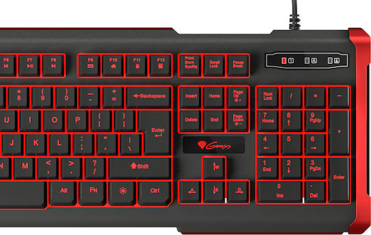 Genesis Rhod 410 Gaming Keyboard with RGB Lighting English US