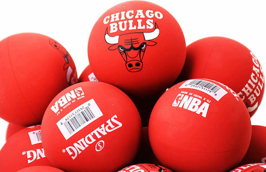 Spalding Chicago Bulls Mingea Nebună Copii Roșu