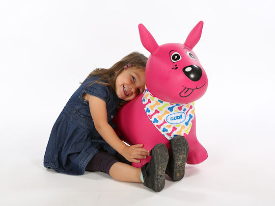 Ludi Hopfen Hopfen Hund Bouncing Dog für 1+ Jahr alt Jahre Rosa 48cm.
