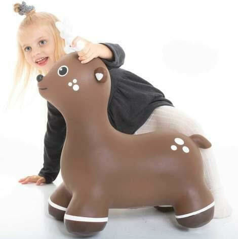 Gerardo’s Toys Hop Hop Deer for 1+ years Years Brown 18cm.