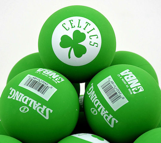 Spalding Boston Celtics Детско Лудо Топче Зелен