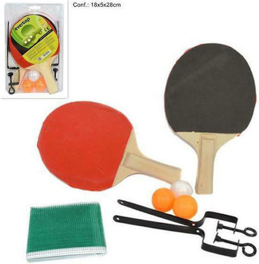 Играчка Ping Pong Вътрешна игра с 3 топки и 1 мрежа